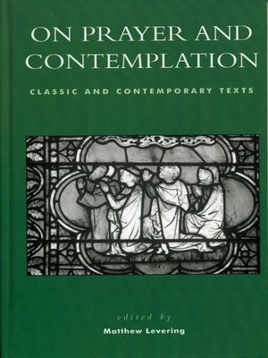 cover image of On Prayer and Contemplation